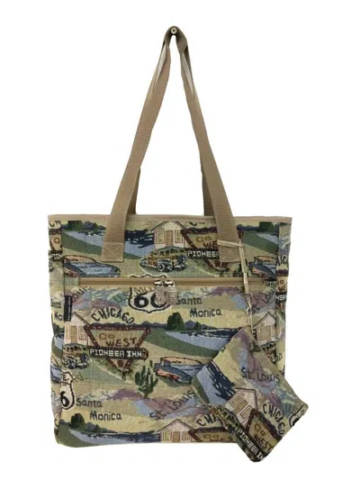 Route 66 Women's Tapestry Tote Bag In Multi In Multi