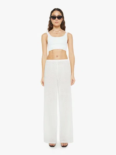 Shop Sprwmn Pull On Pants In White - Size X-large