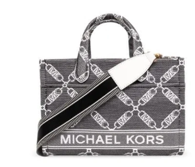 Shop Michael Kors Bags.. In Blk/optic White