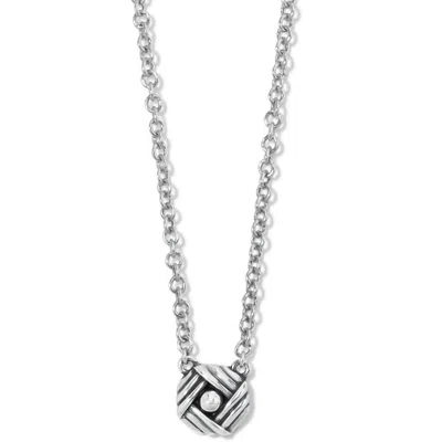Shop Brighton Women's Sonora Knot Necklace In Silver