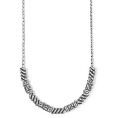 Shop Brighton Women's Sonora Roped Necklace In Silver