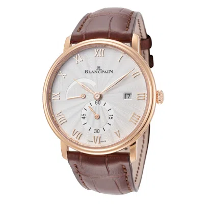 Shop Blancpain Men's 40mm Manual-wind Watch In Brown