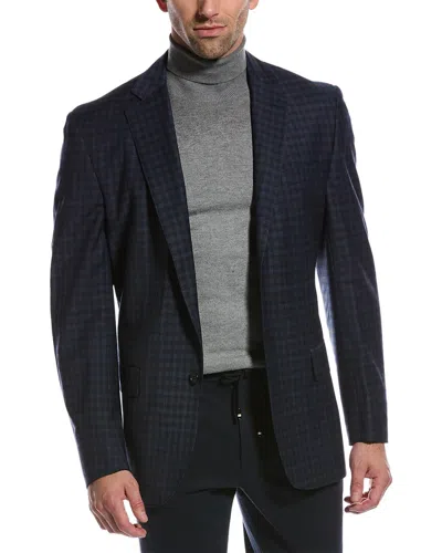 Shop Brooks Brothers Classic Fit Jacket In Blue