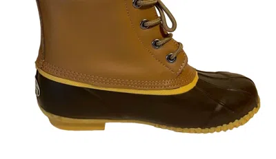 Superior Boot Co. Women's 5 Eye Duck Boot In Brown In Brown