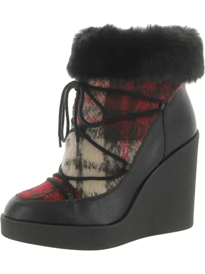 Shop Jessica Simpson Myina Womens Faux Leather Winter & Snow Boots In Multi
