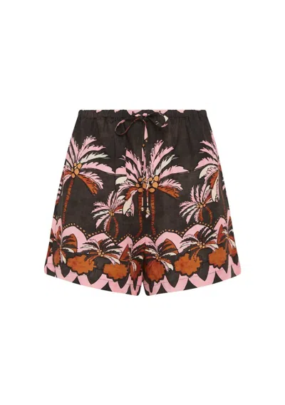 Shop Auguste The Label Joe Shorts In Charcoal In Pink