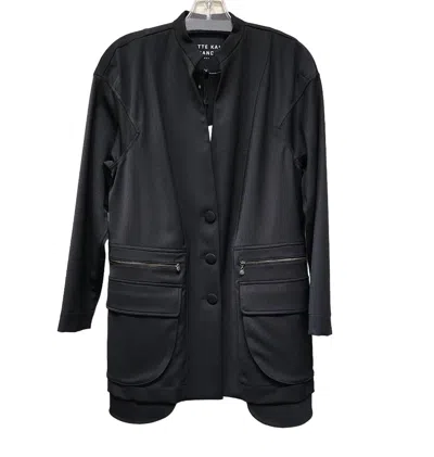 Shop Bitte Kai Rand Women's Garbo Garbadine Jacket In Black
