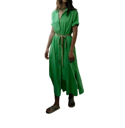 Shop Xirena Linnet Dress In Green Glow In Multi