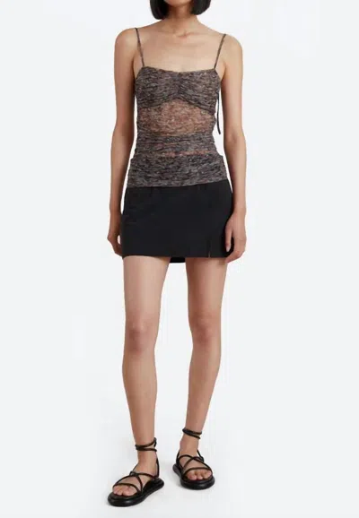 Bec & Bridge Hideaway Camo Tank In Black In Black