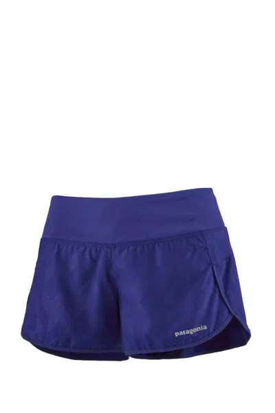 Shop Patagonia Strider Pro 3½" Shorts In Cobalt Blue