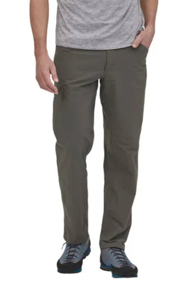Shop Patagonia Men's Quandary Pants In Forge Grey In Multi