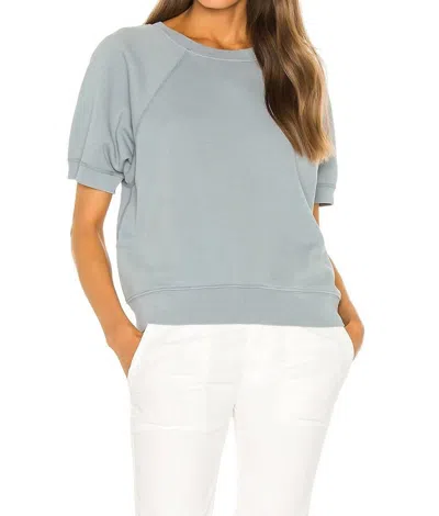 Shop Nili Lotan Ciara Sweatshirt In Slate Blue