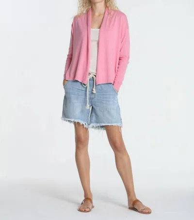 Shop Label+thread Day & Night Cardigan In Flamingo In Pink