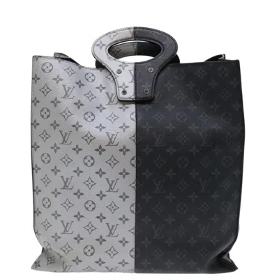 Pre-owned Louis Vuitton Eclipse Black Canvas Tote Bag ()