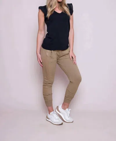 Shop Suzy D The Ultimate Jogger In Camel In Brown