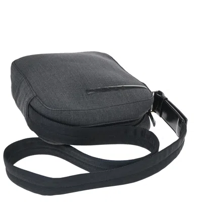 Shop Prada Messenger Black Canvas Shoulder Bag ()