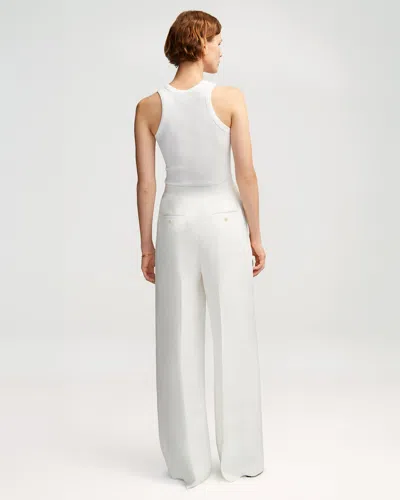 Argent Jones Trouser Ivory In White