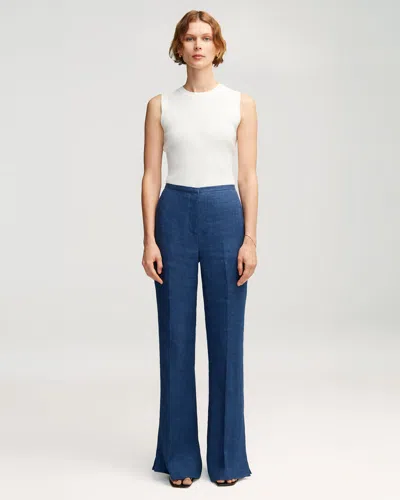 Shop Argent Prince Trouser In Blue