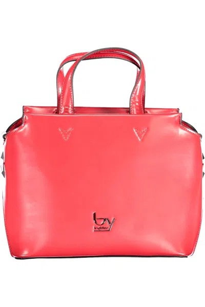Shop Byblos Elegant Satchel With Contrasting Women's Details In Pink