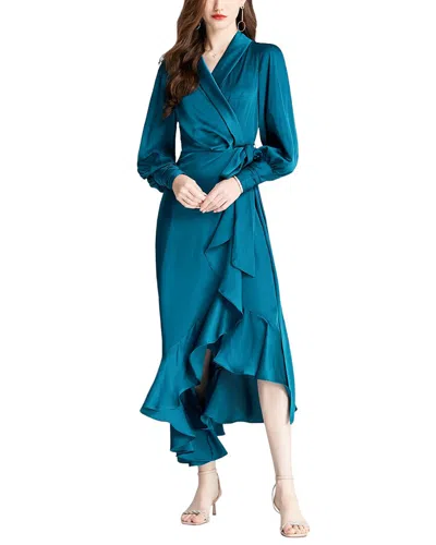 Shop Kaimilan Maxi Dress In Blue