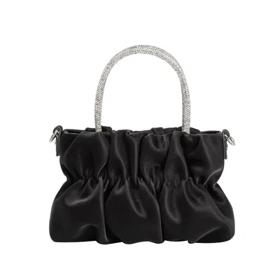 Shop Melie Bianco Sharon Black Top Handle Bag