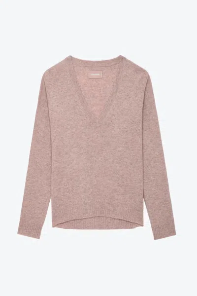 Shop Zadig & Voltaire Women's Vivi Patch Sweater In Primerose In Multi