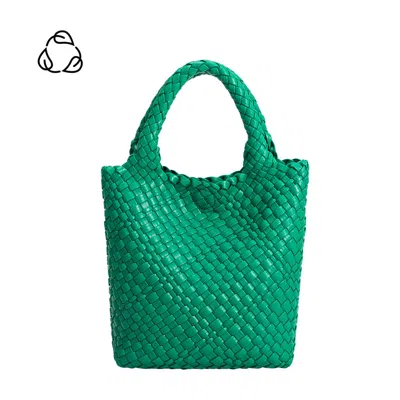 Shop Melie Bianco Eloise Green Recycled Vegan Tote Bag
