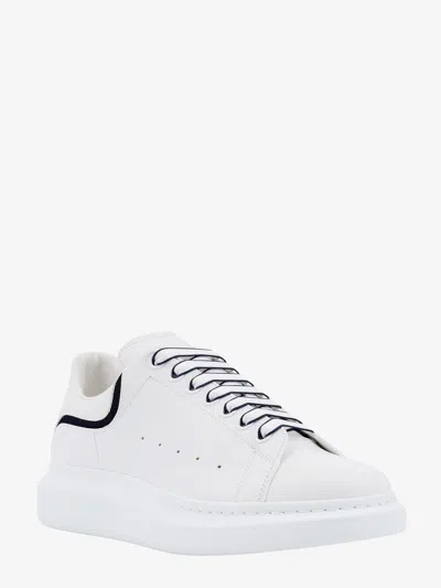 Shop Alexander Mcqueen Man Larry Man White Sneakers