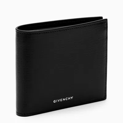 Shop Givenchy Black Leather Wallet With Logo Men