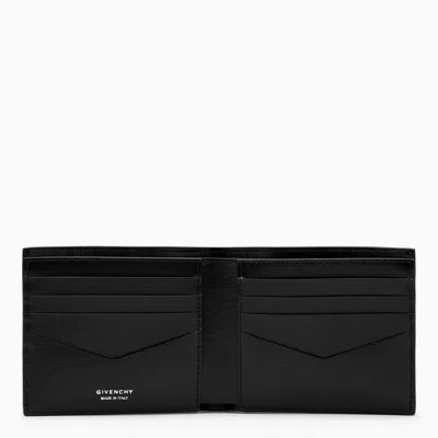 Shop Givenchy Black Leather Wallet With Logo Men