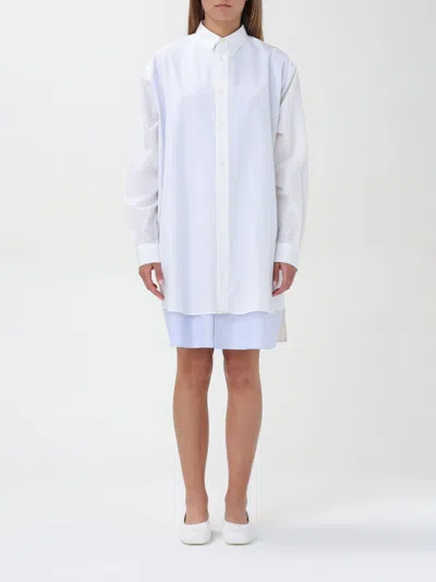 Shop Loewe Dress Woman White Woman