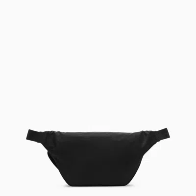 Shop Prada Black Re-nylon Belt Bag Men