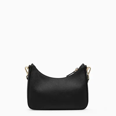 Shop Prada Re-edition 2005 Black Leather Bag Women