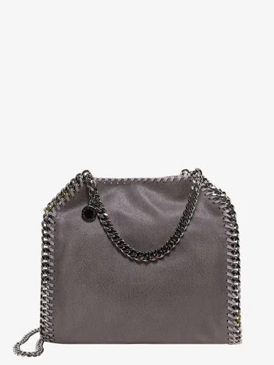 Shop Stella Mccartney Woman Falabella Woman Grey Shoulder Bags In Gray