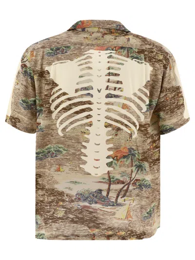 Shop Kapital "bone" Shirt