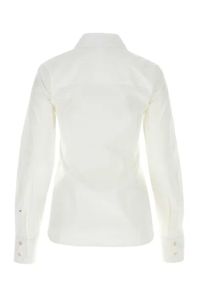 Shop Sportmax Shirts In White