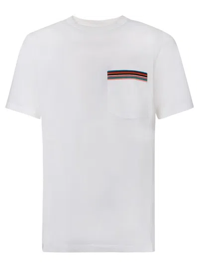 Shop Paul Smith T-shirts In White