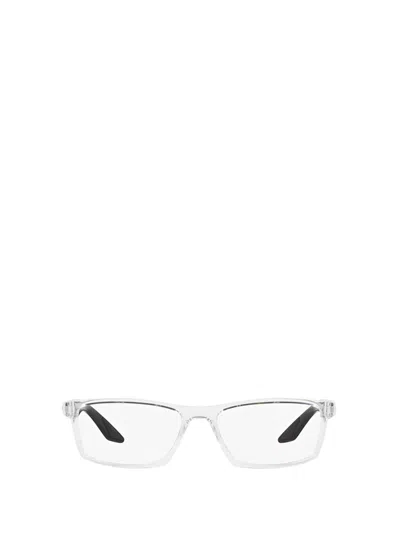 Shop Prada Eyeglasses In Crystal
