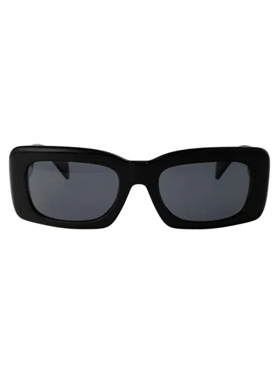 Shop Versace Sunglasses In Gb1/87 Black