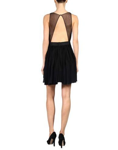 Shop Alexander Wang Short Dress In Black