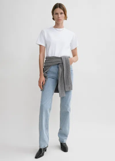 Totême Classic Cotton Tee Off White In Off White