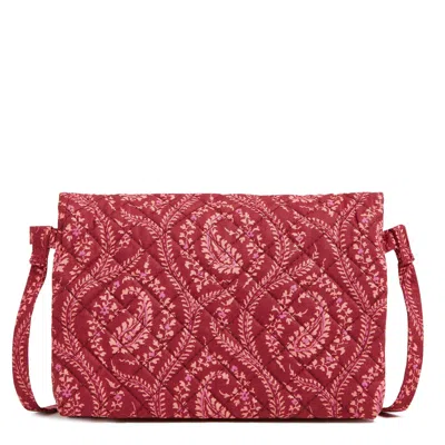 Shop Vera Bradley Vb Basics Mini Flap Crossbody Bag In Red
