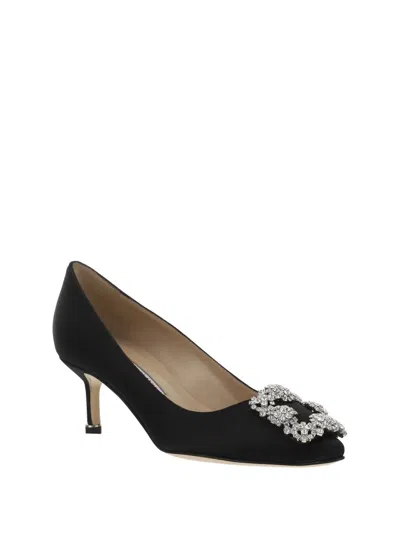 Shop Manolo Blahnik Pumps In Blck