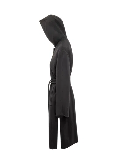 Shop Marni Virgin Wool And Cashmere Coat In Black