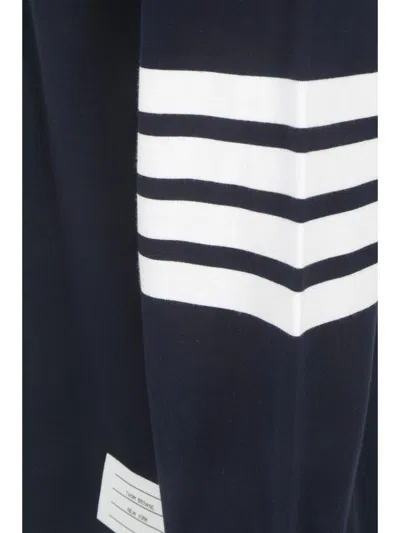 Shop Thom Browne Sweatshirts In Navy