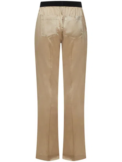 Shop Tom Ford Trousers In Beige