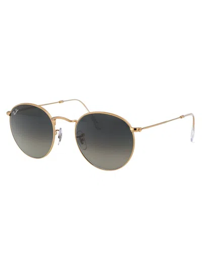 Shop Ray Ban Ray-ban Sunglasses In 001/71 Gold