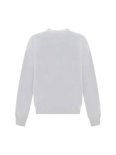 Shop Off-white Sweatshirts In White Black