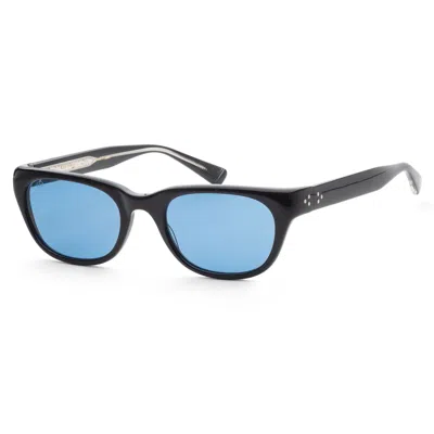 Shop Eyevan Unisex 53mm Piano Sunglasses Malecon-sun-e-pbkbl-53 In Blue
