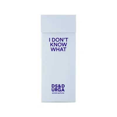 D.s. & Durga I Don't Know What Eau De Parfum In 0.34 Fl oz
